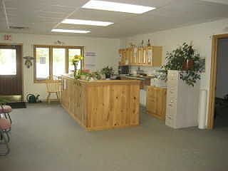 Reception area