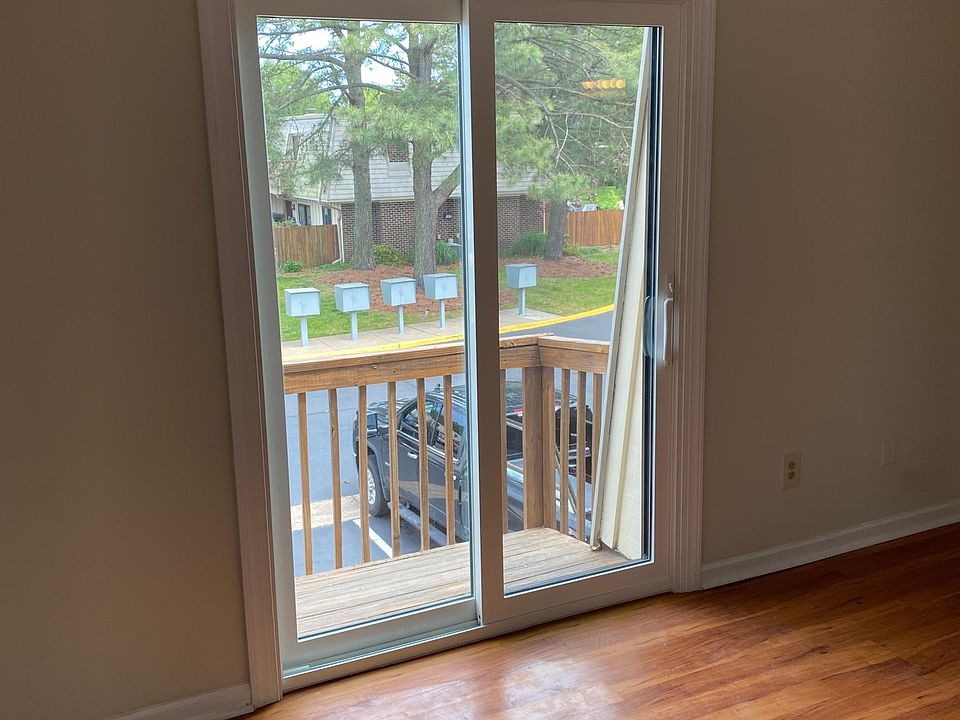 Brand new master bedroom slider.