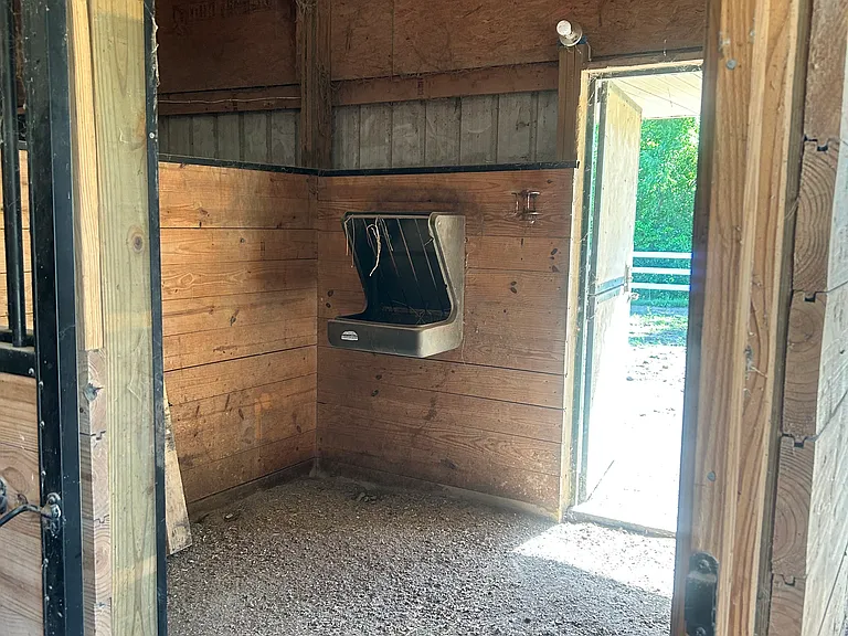 One of four Horse stalls