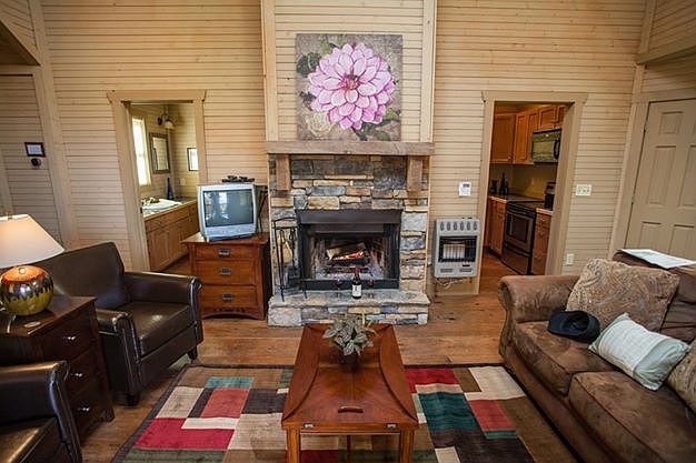 Living Room w/ Kitchen/Bath 
