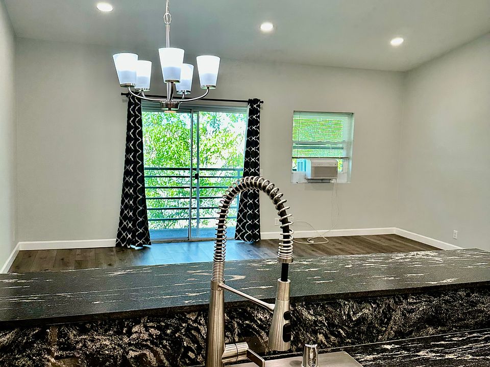 Lots of natural light from private balcony and window in addition to the beautifully updated recessed lights. Upstairs unit with no one above you.