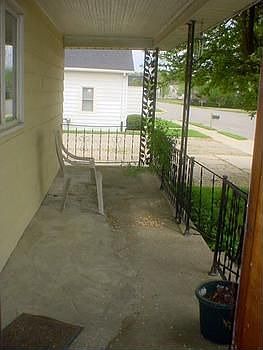 Nice large shaded porch for those summer evenings visiting with the neighbors.