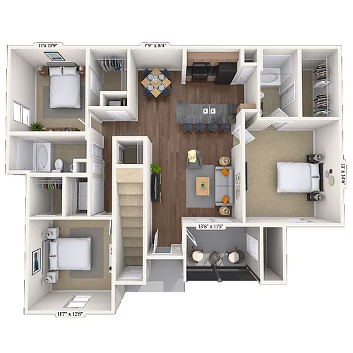 Floor plan Captiva