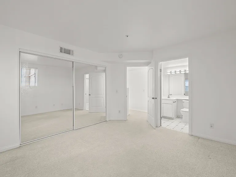 Second bedroom and bathroom,