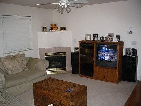 Fireplace in Family Room