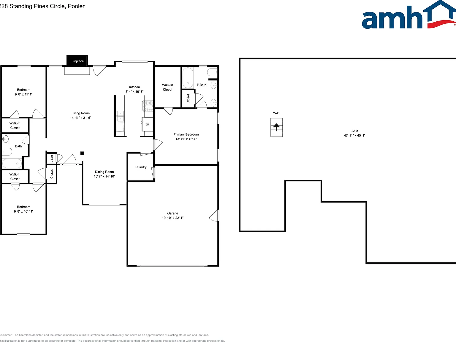 3 bed, 2.0 bath, 1487 sqft, $2,205 — Photo 2