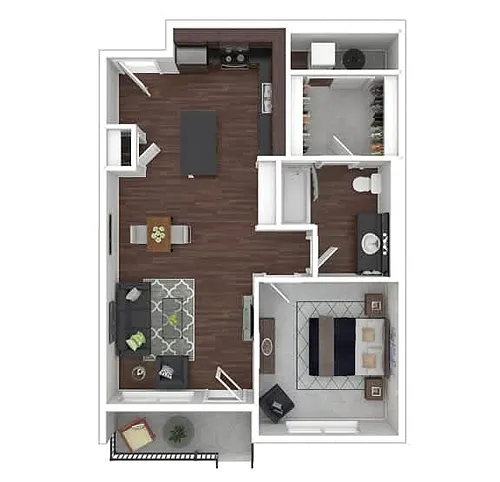 Floor plan Sunlight