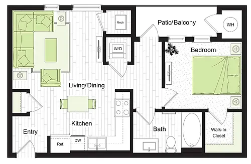 Floor plan 1A
