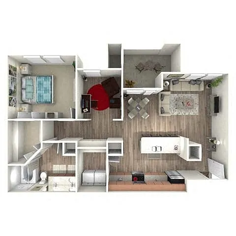 Floor plan A6 - Phase I
