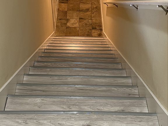 Stairs to second level