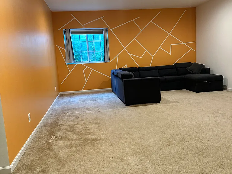 Finished lower level