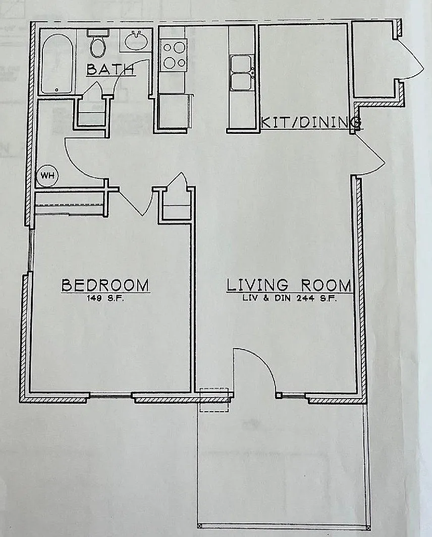 Floor plan 1X1