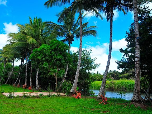 River frontage and view