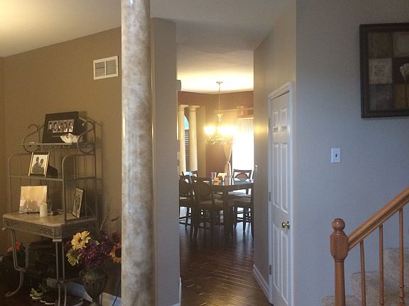 Foyer view to kitchen