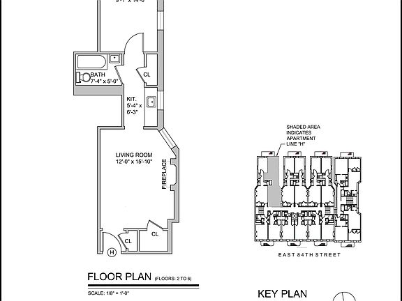 2nd image of 152 E 84th St APT 5H