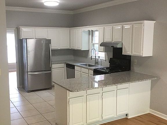 Open concept kitchen