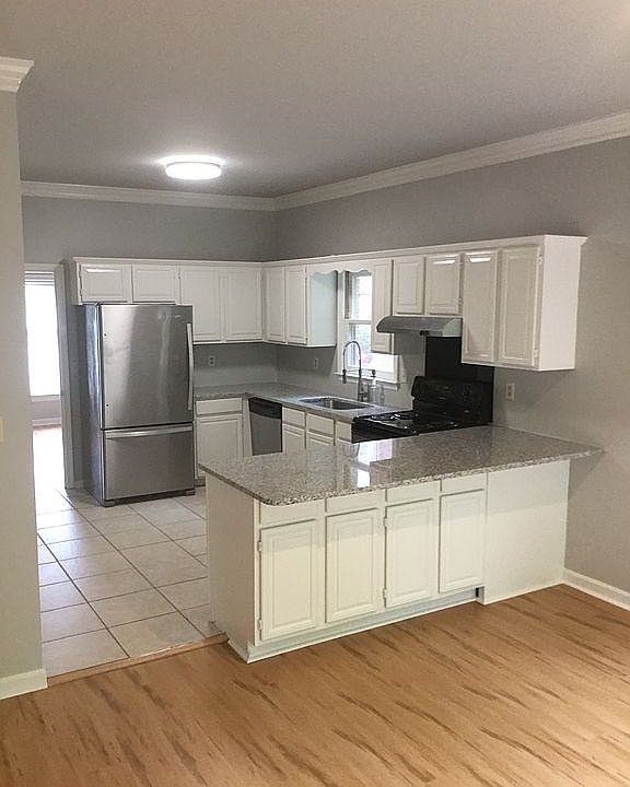 Open concept kitchen