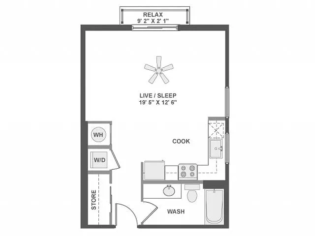 Floor plan E5