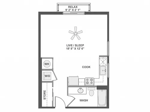 Floor plan E5