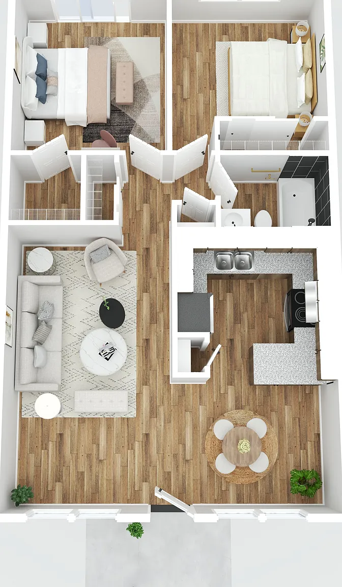 Modern 2-Bedroom Apartment | Garage Optional | Central Loveland — Photo 3
