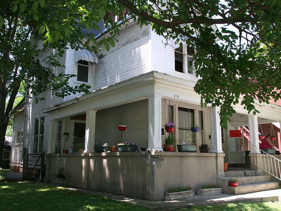 Front of house and porch
