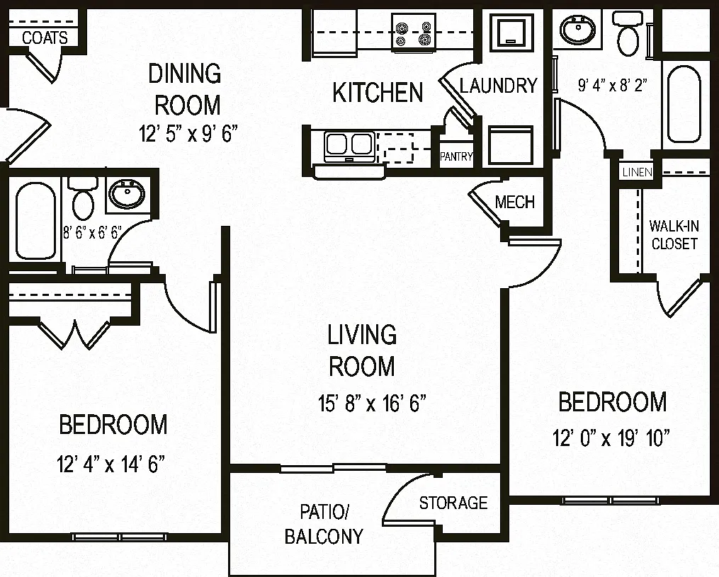 Floor plan The Magnolia