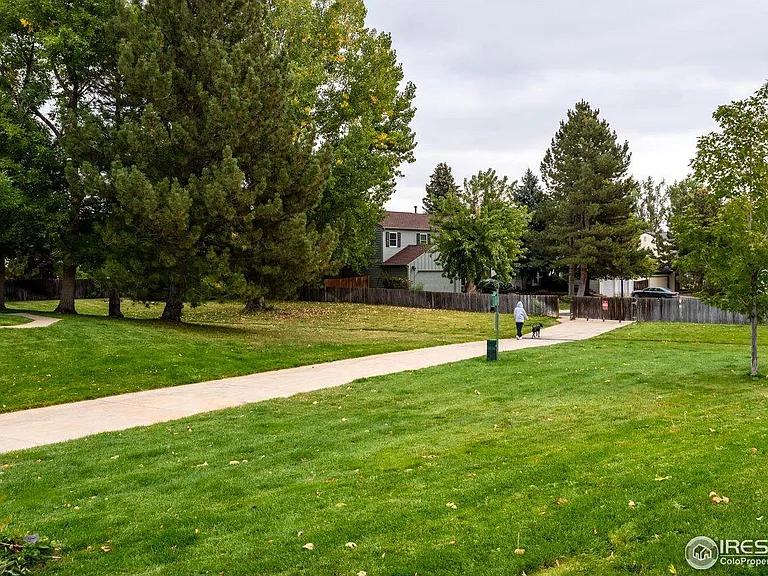 View from fenced yard/patio