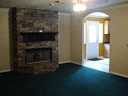 NATURAL STONE FIREPLACE 