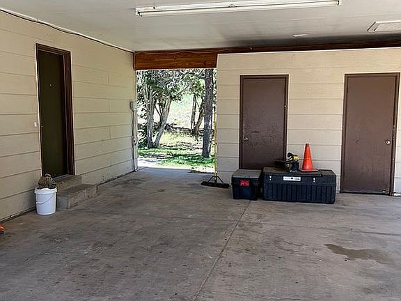 Two-car carport w/ storage