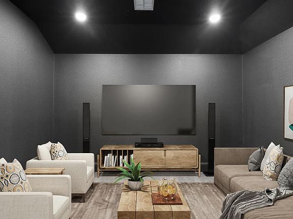 Lyndon C media room