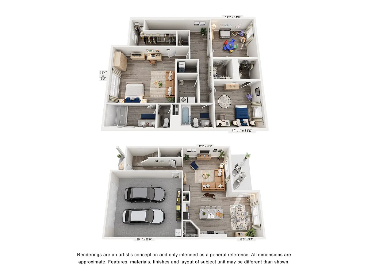 Floor plan Ridgeland