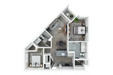 Floor plan B3