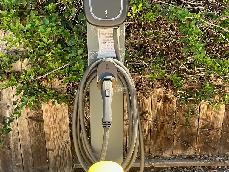 Each unit has a proprietary parking spot with electric charge station
