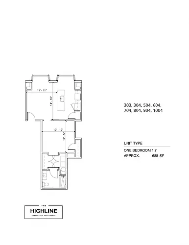 Floor plan Monet