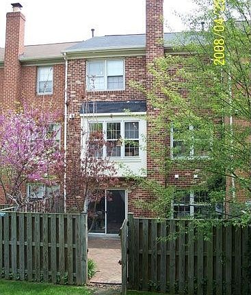 View from the back to patio.