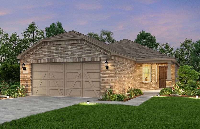Exterior B, the Noir Coast with 2-car garage