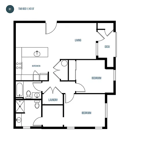 Floor plan B1