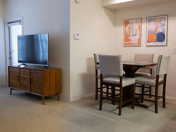 Dining room, all furniture pictured is included.