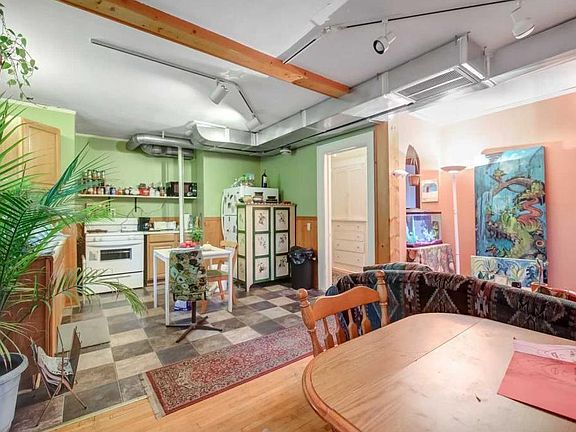 Open kitchen and LR/DR.