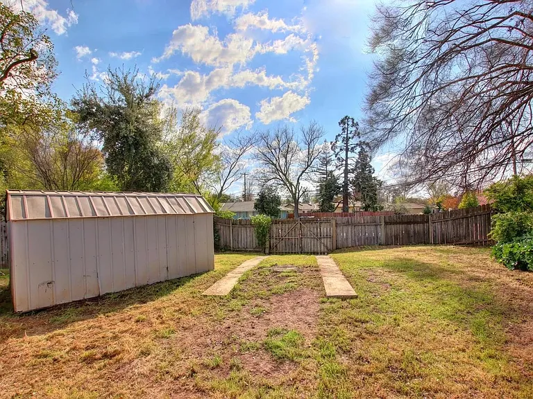 Backyard (large shed has been removed)