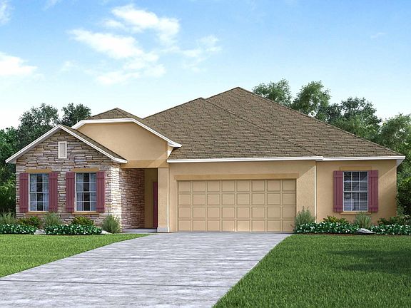 Elevation B Opt Stone Front
