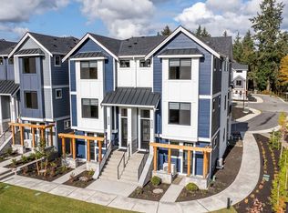 Residence 1 Plan, Legacy Farms Townhomes, Woodinville, WA 98072
