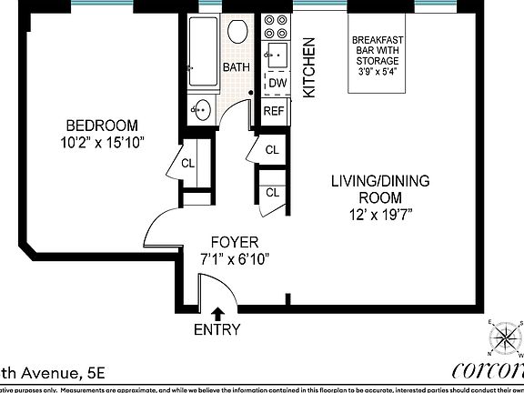 2nd image of 78 8th Ave APT 5E
