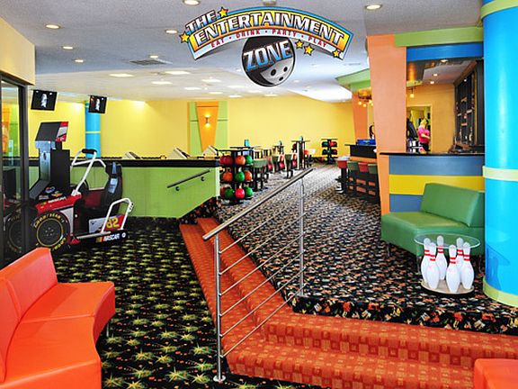 Onsite entertainment zone