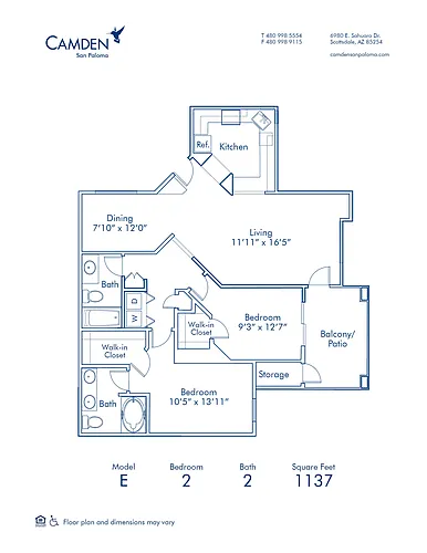 Floor plan E