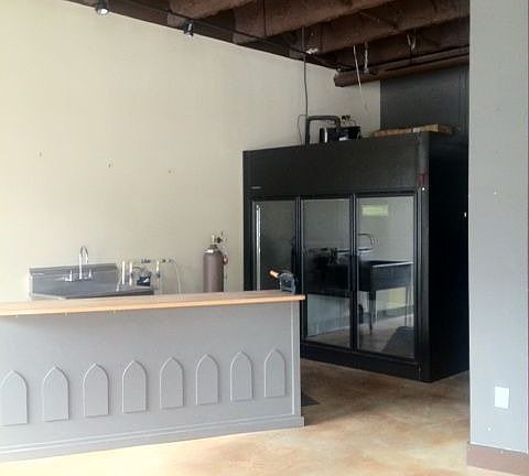 Walk-in cooler available as well as water filter. (Florist Shop)