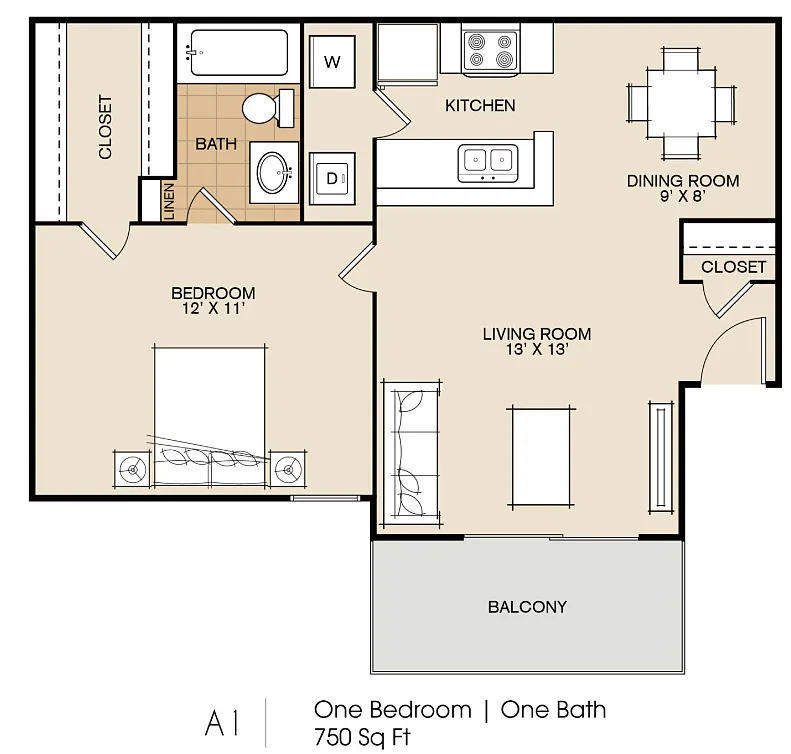 Floor plan A1