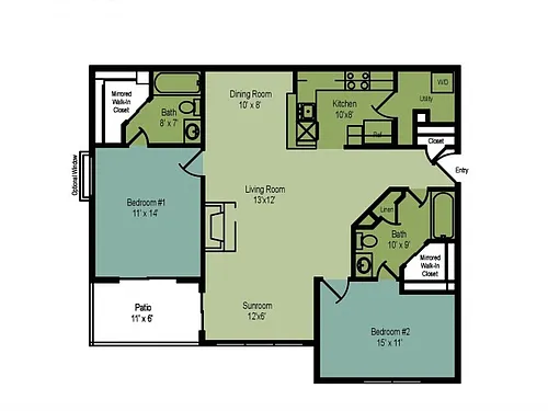Floor plan Butternut