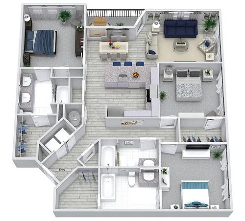 Floor plan C1