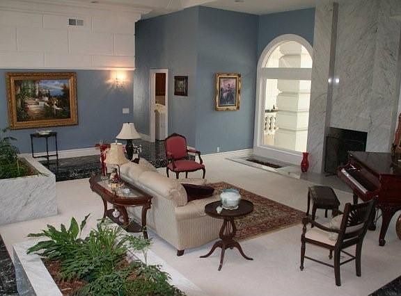 Living Rm with view of Dining Rm